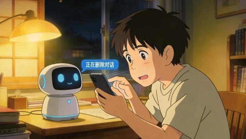 你有没有偷偷删除与AI的聊天记录?